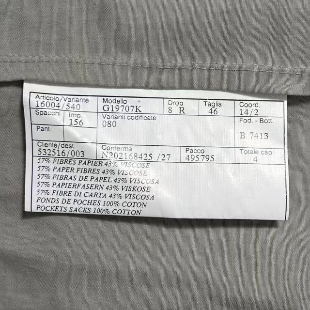 Hermes Hermes Collarless Single-Breasted Jacket Blazer Size US S / EU 44-46 / 1 - 6 Thumbnail