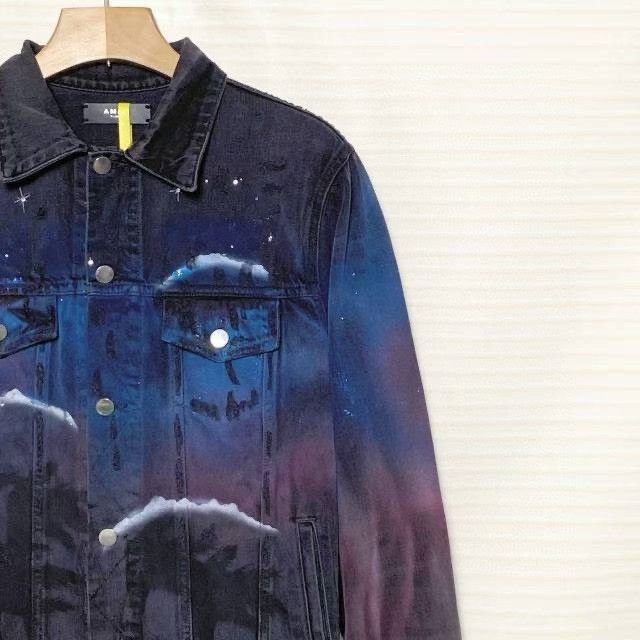 Amiri Amiri Starry Wolf Denim Jacket Size US XL / EU 56 / 4 - 3 Thumbnail