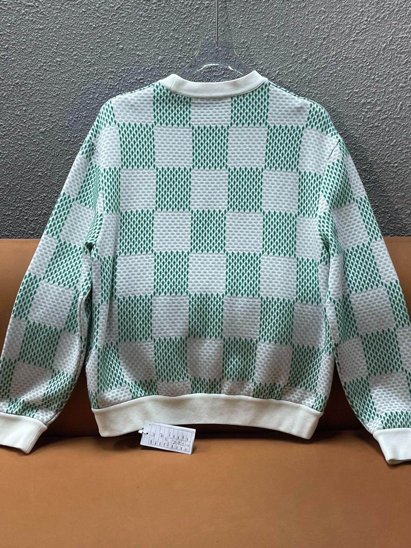 Louis Vuitton Louis Vuitton SS24 Checkerboard Logo Sweatshirt Size US M / EU 48-50 / 2 - 2 Thumbnail