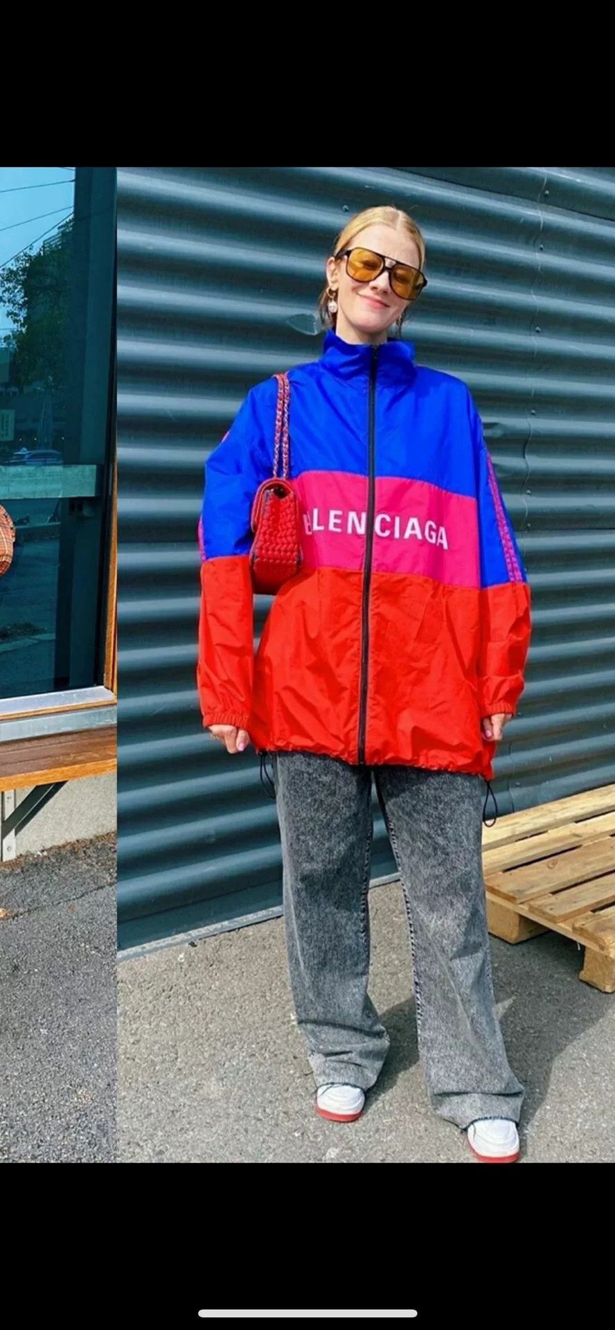 Balenciaga Balenciaga Letter Zip-Up Jacket Size XXS / US 00 / IT 34 - 7 Thumbnail