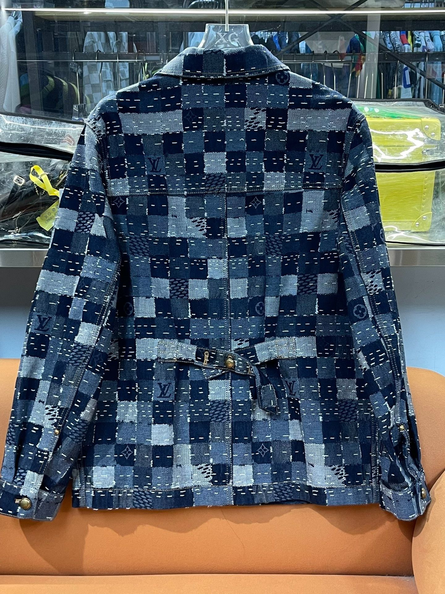 Louis Vuitton LV x Nigo FW25 Checkered Denim Jacket Size US S / EU 44-46 / 1 - 2 Thumbnail