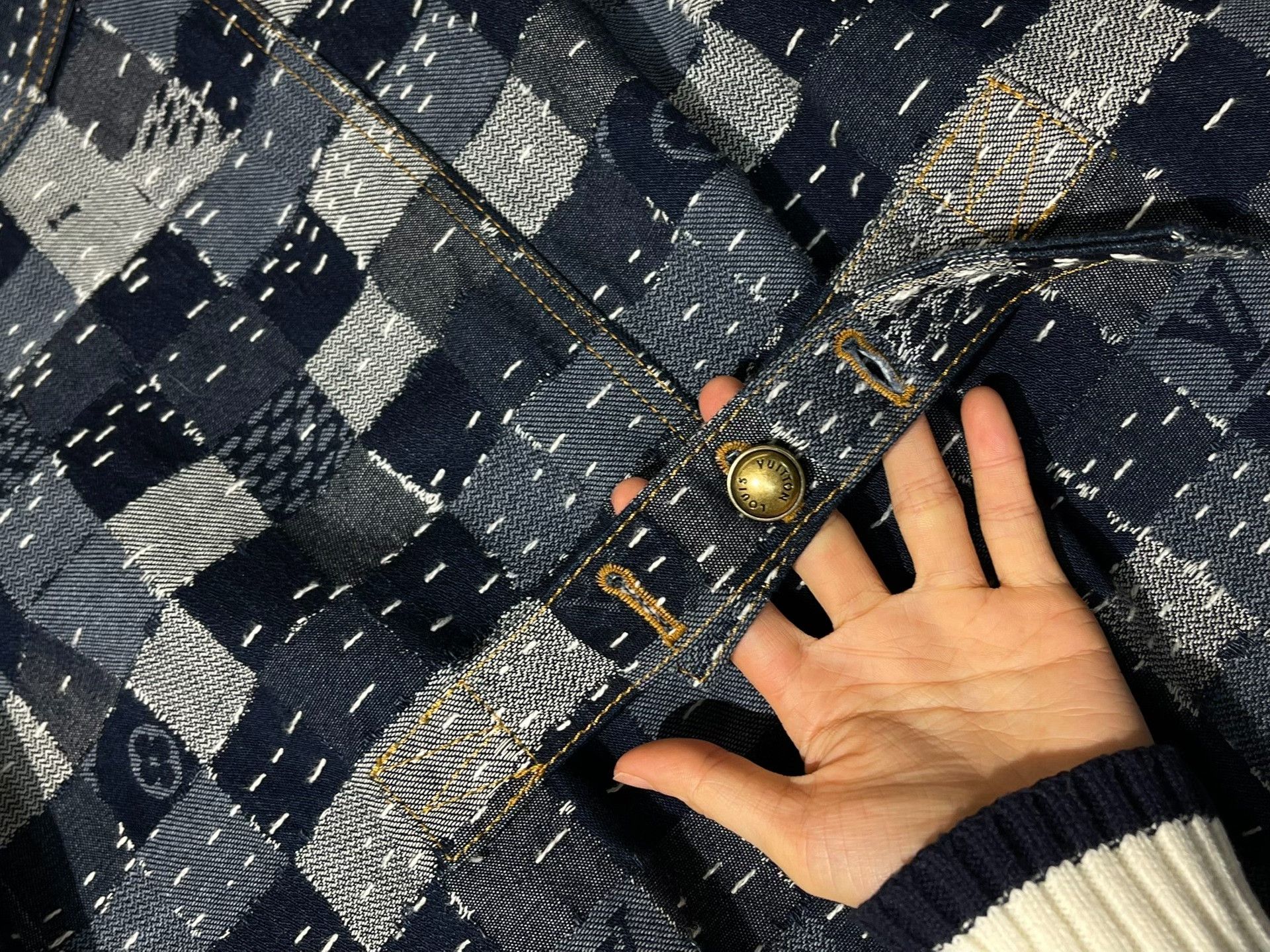 Louis Vuitton LV x Nigo FW25 Checkered Denim Jacket Size US S / EU 44-46 / 1 - 5 Thumbnail