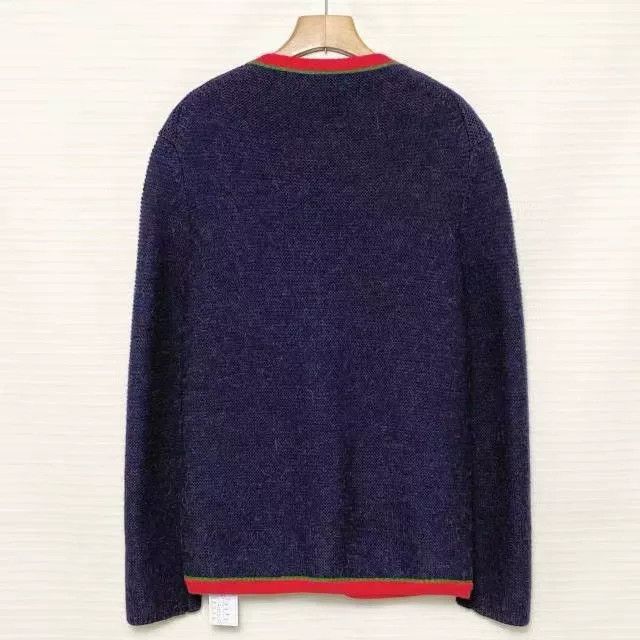 Gucci Gucci x NY Yankees Logo Wool Sweater Size US XL / EU 56 / 4 - 2 Thumbnail