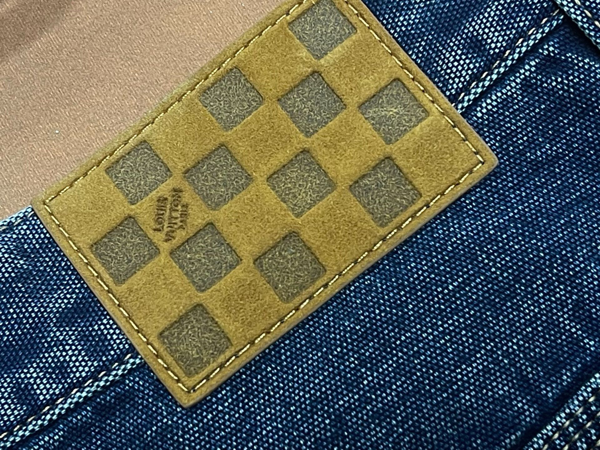 Louis Vuitton Louis Vuitton x Nigo Denim Shorts Size US 29 - 4 Thumbnail