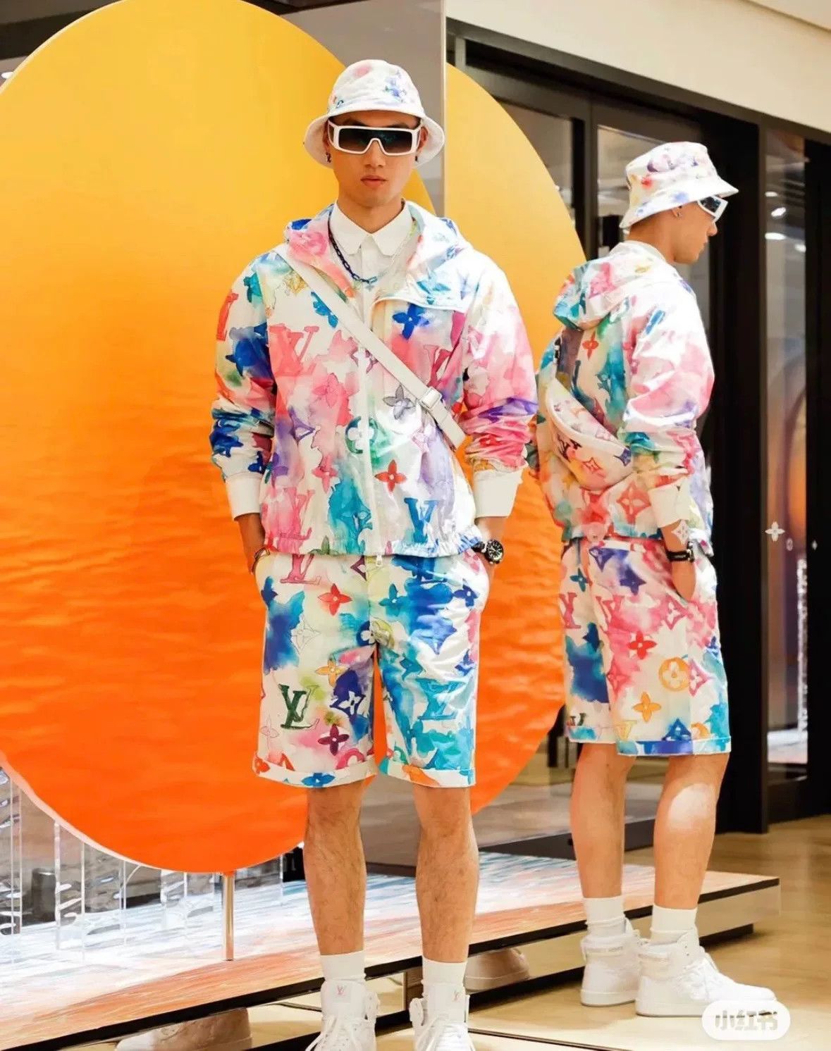 Louis Vuitton Louis Vuitton SS21 Ink Print Windproof Jacket Size US M / EU 48-50 / 2 - 6 Thumbnail