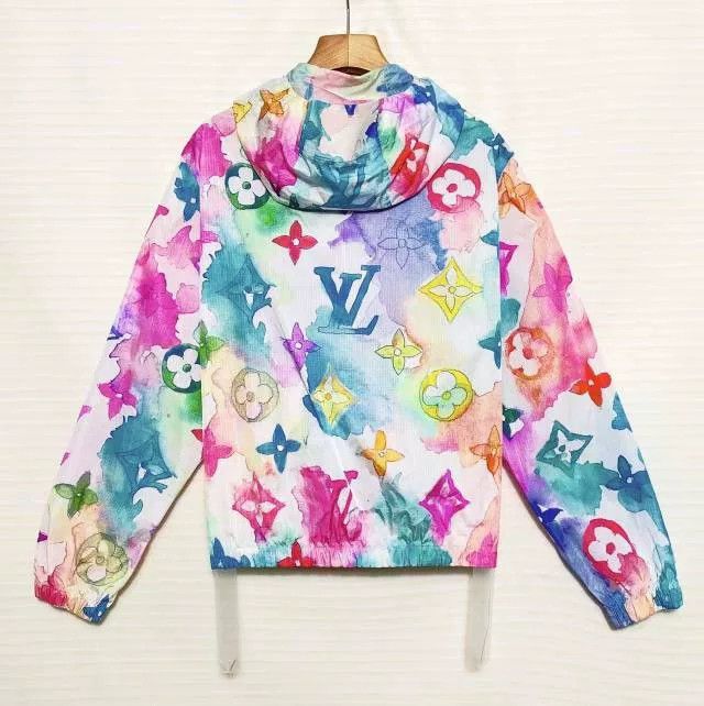 Louis Vuitton Louis Vuitton SS21 Ink Print Windproof Jacket Size US M / EU 48-50 / 2 - 2 Thumbnail