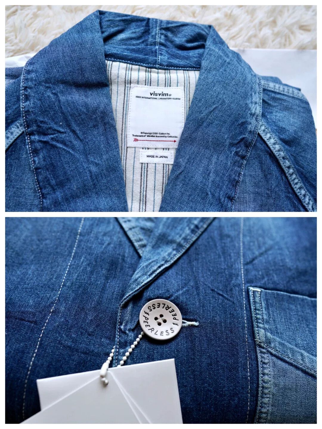 Visvim VISVIM SS FOUR CORNERS COATDRY HW LINING 19AW Size US S / EU 44-46 / 1 - 3 Thumbnail