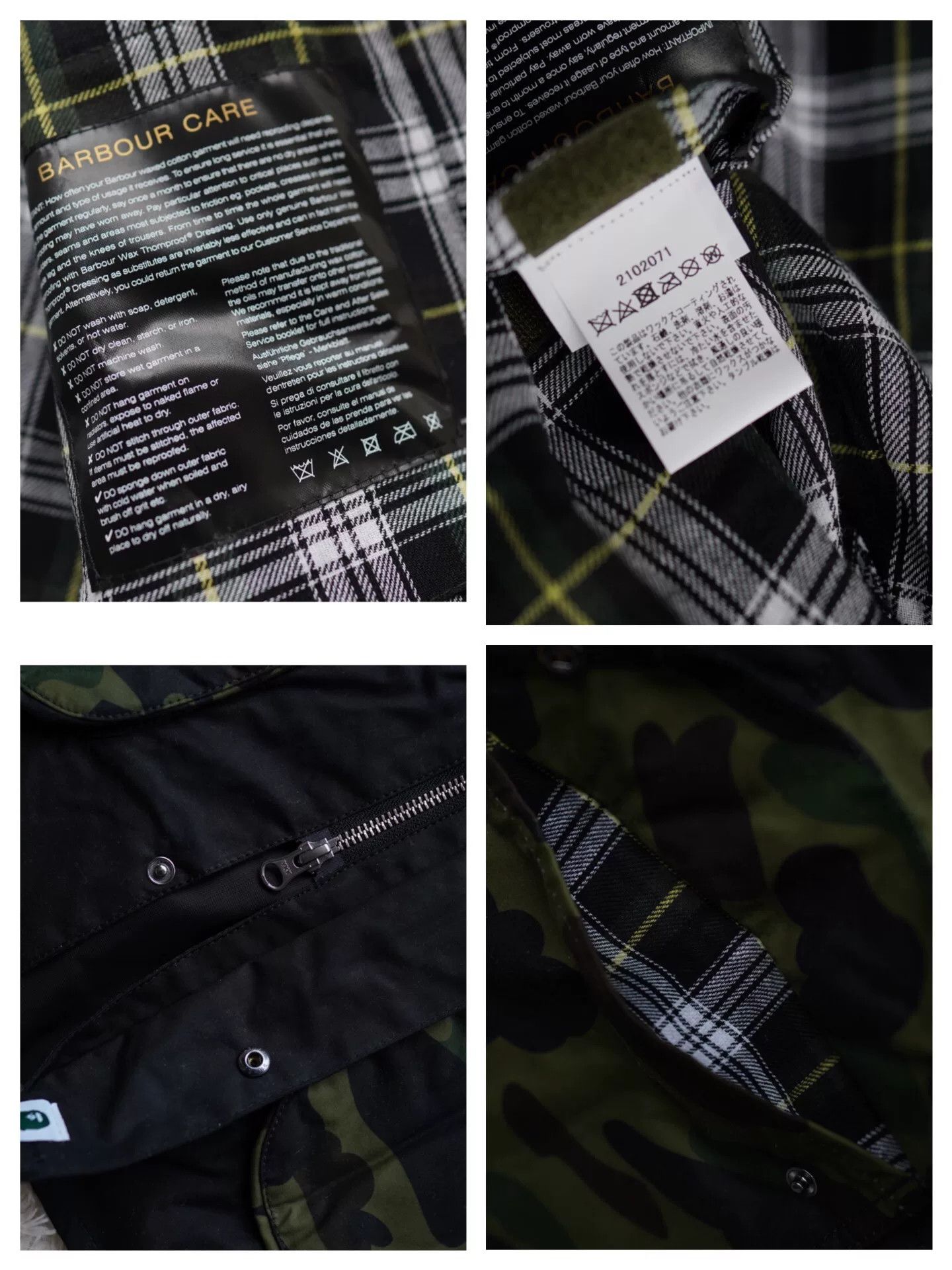 Barbour Barbour x Bape Camo Bedale Jacket Size US M / EU 48-50 / 2 - 9 Thumbnail