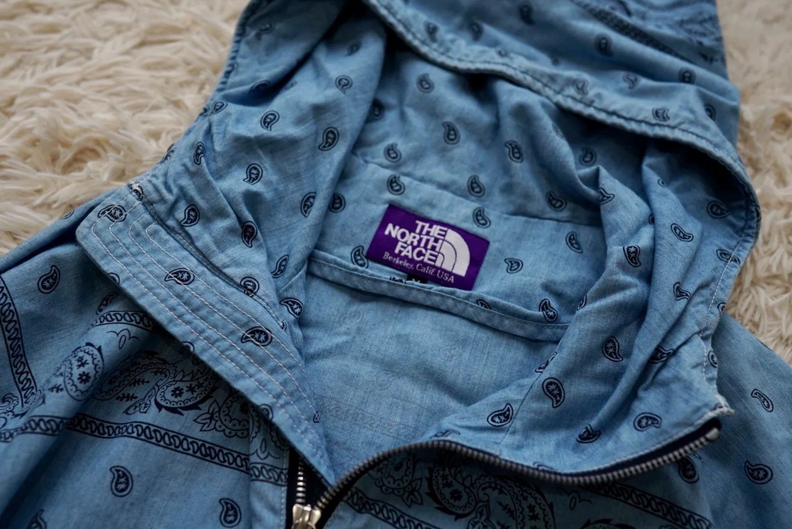 The North Face Purple Label The North Face Purple Label Paisley Zip Hoodie Size US M / EU 48-50 / 2 - 4 Thumbnail