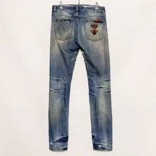 Dolce & Gabbana Dolce & Gabbana 14GOLD Distressed Jeans Size US 30 / EU 46 - 2 Thumbnail