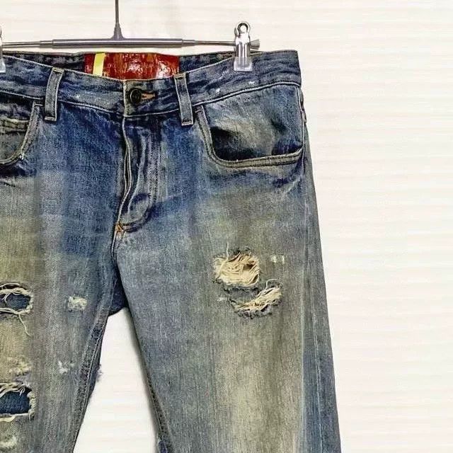 Dolce & Gabbana Dolce & Gabbana 14GOLD Distressed Jeans Size US 30 / EU 46 - 3 Thumbnail