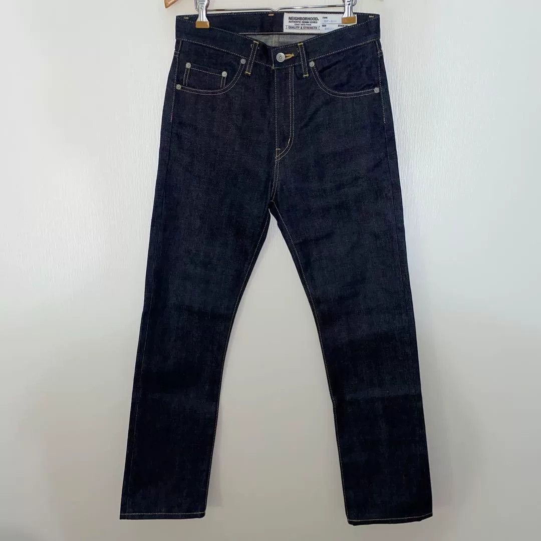 Neighborhood NEIGHBORHOOD RIGID Raw Denim Jeans Size US 39 - 2 Thumbnail