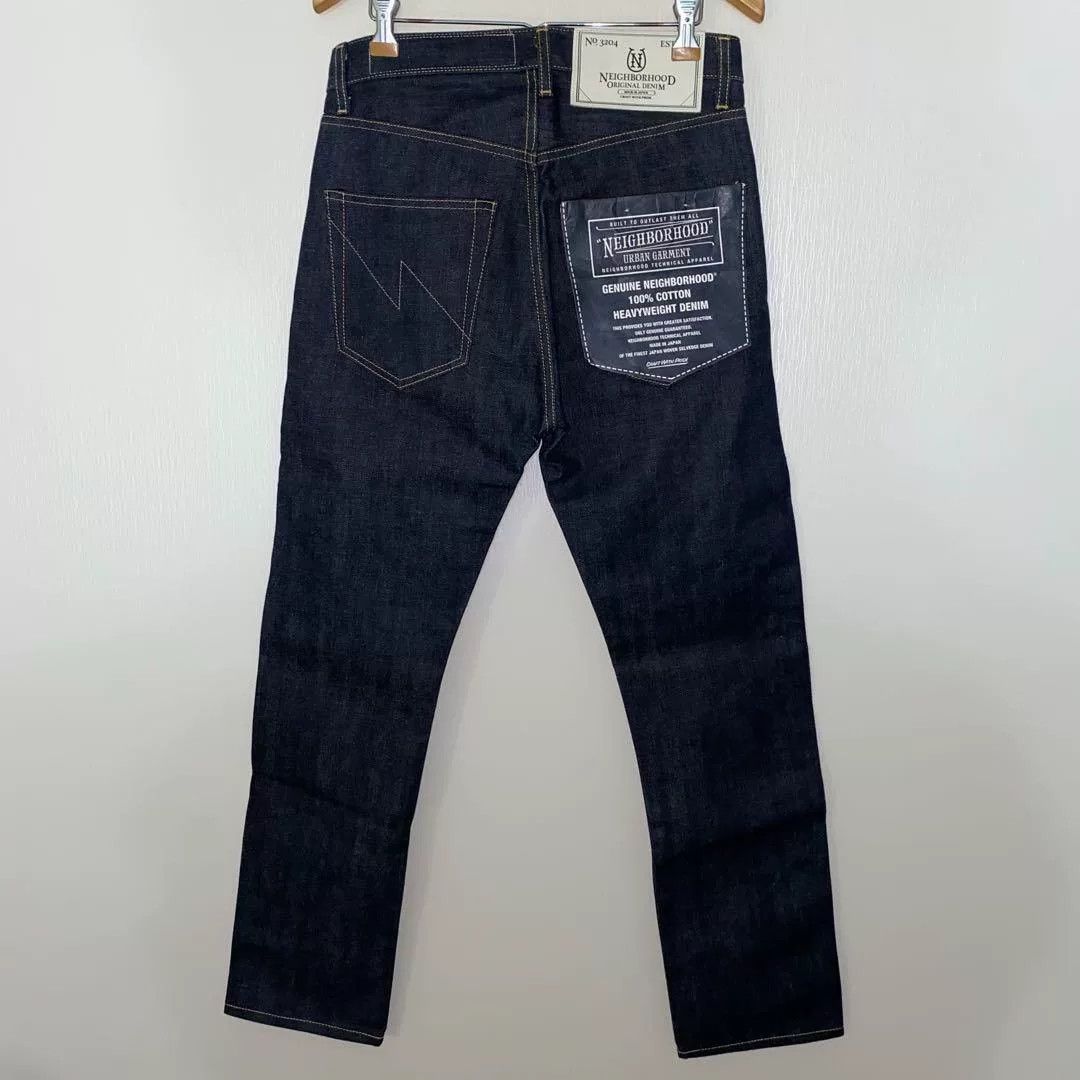 Neighborhood NEIGHBORHOOD RIGID Raw Denim Jeans Size US 39 - 3 Thumbnail