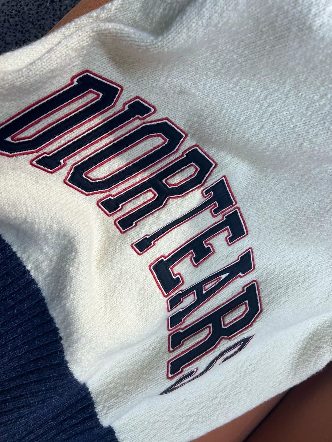 Dior Dior x Denim Tears SS23 V-Neck Knit Size US M / EU 48-50 / 2 - 3 Thumbnail