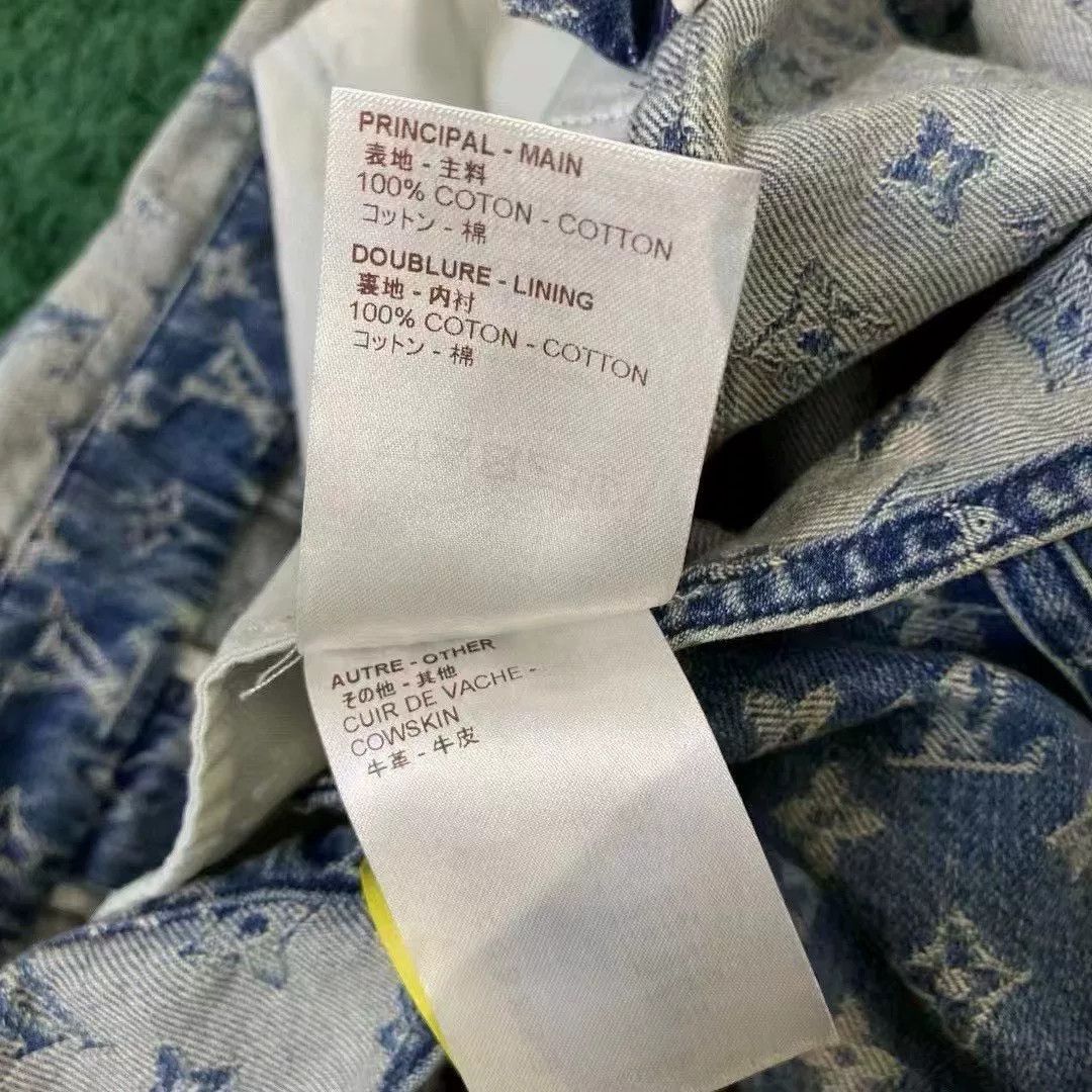 Louis Vuitton Louis Vuitton x Supreme Monogram Denim Overalls Size US 34 / EU 50 - 3 Thumbnail