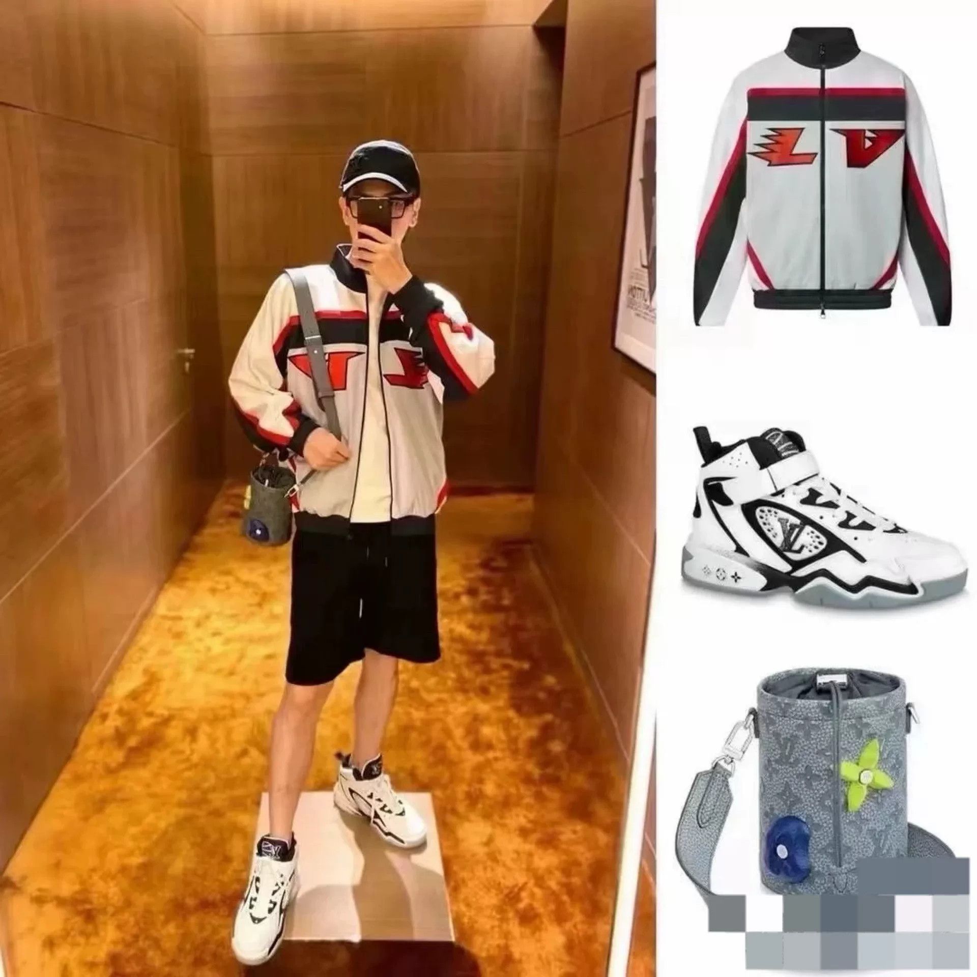 Louis Vuitton Louis Vuitton FW22 Logo Hockey Jacket Men Size US S / EU 44-46 / 1 - 6 Thumbnail