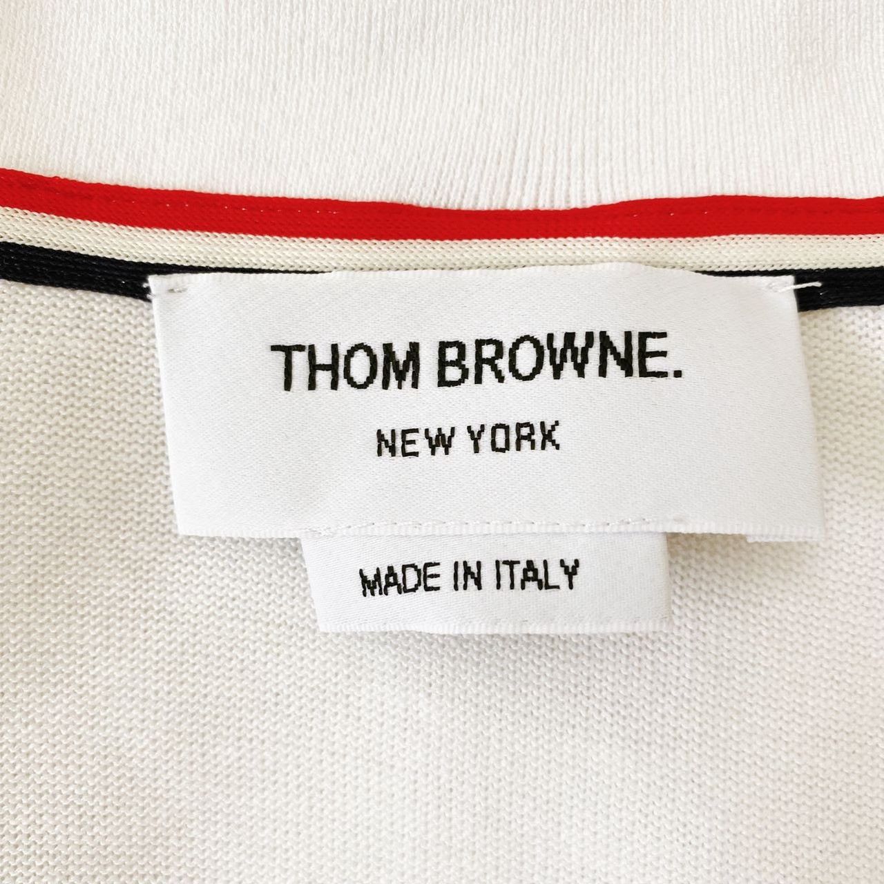 Thom Browne Thom Browne Men's Short-Sleeve Polo Shirt Size US S / EU 44-46 / 1 - 5 Thumbnail