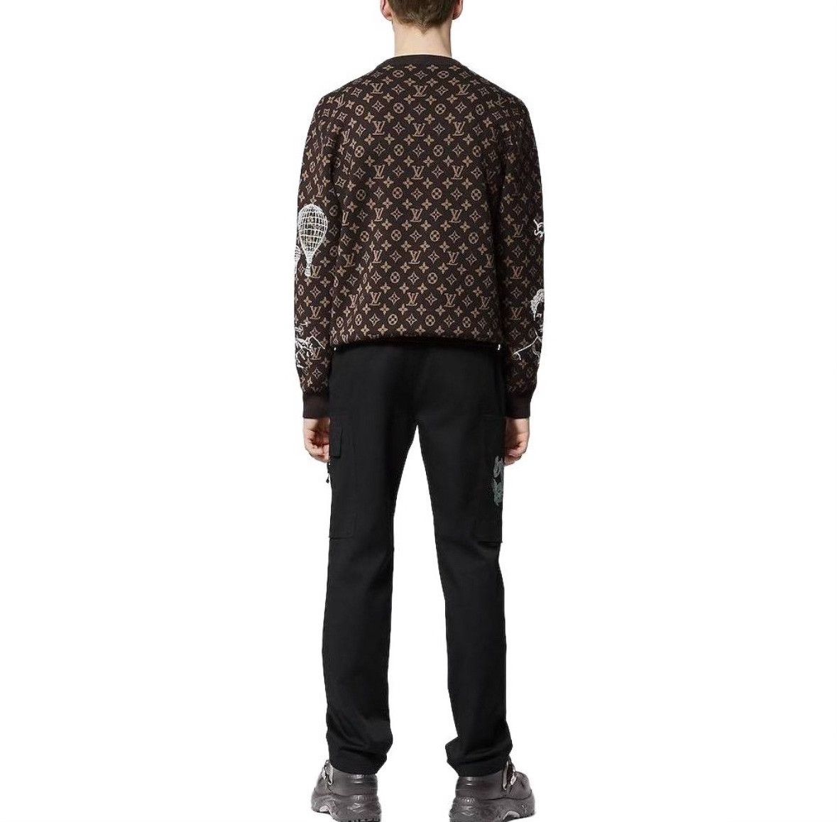 Louis Vuitton Louis Vuitton FW23 Men's Black Cargo Pants Size US 28 / EU 44 - 9 Thumbnail