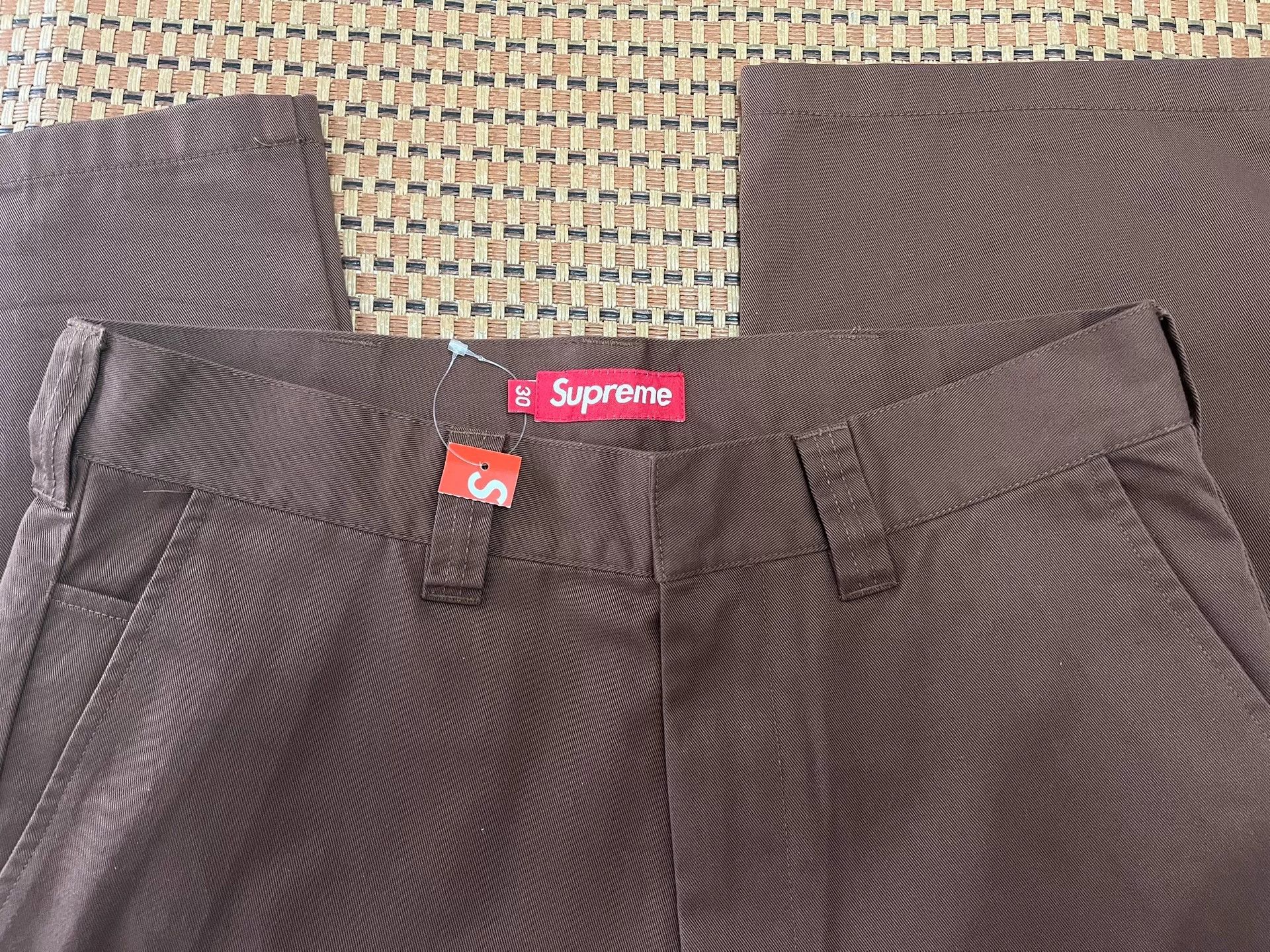 Supreme Supreme Work Chino Pants Size US 30 / EU 46 - 3 Thumbnail