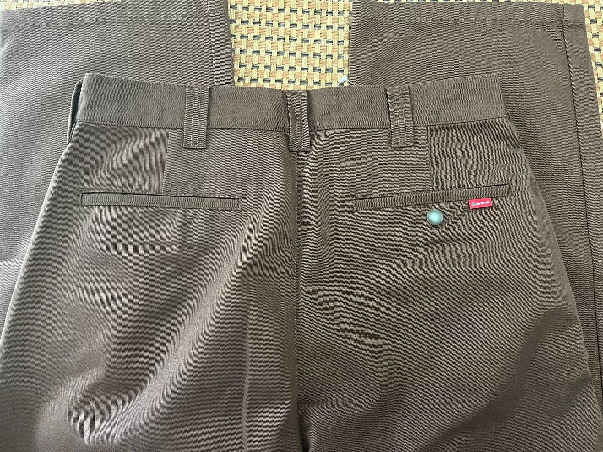 Supreme Supreme Work Chino Pants Size US 30 / EU 46 - 4 Thumbnail