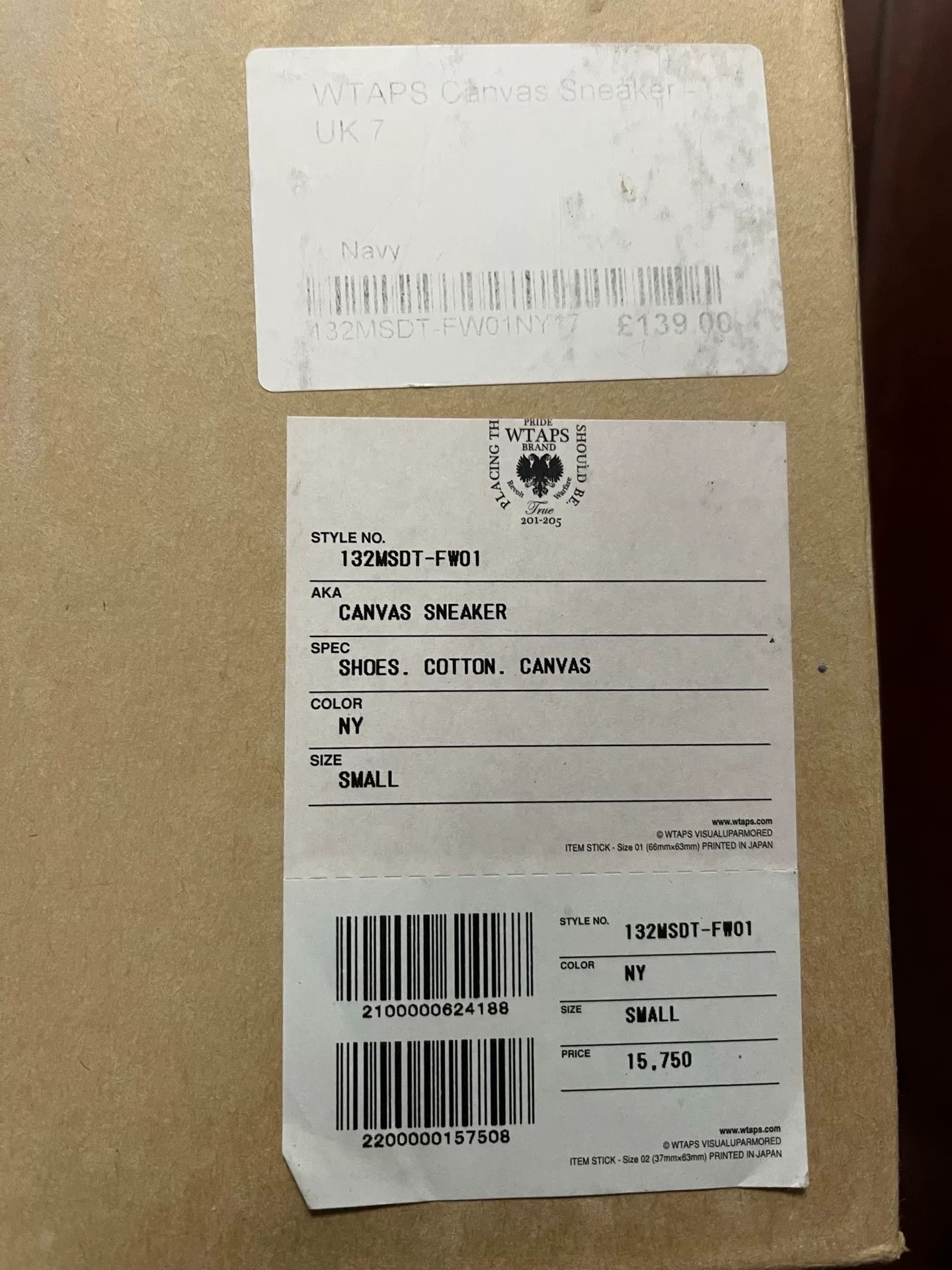 Wtaps WTAPS 13AW Canvas Sneaker Size US 8 / EU 41 - 2 Thumbnail
