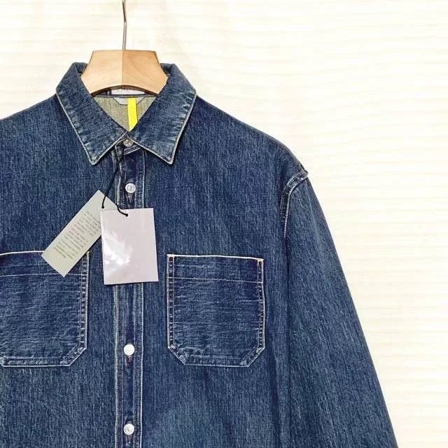 Dior DIOR FW22 Logo Tag Denim Shirt Men Size US XXS / EU 40 - 3 Thumbnail