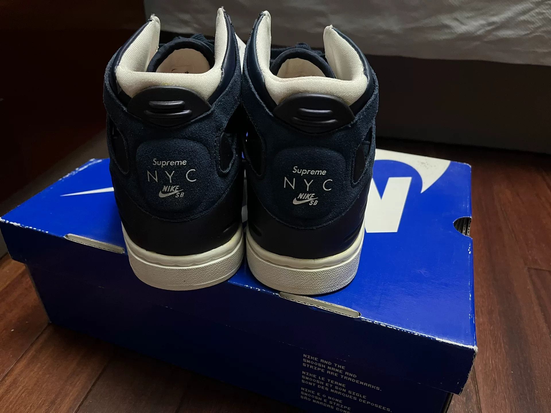Nike Nike Supreme Zoom Air 94 Skate Shoes Size US 9 / EU 42 - 3 Thumbnail