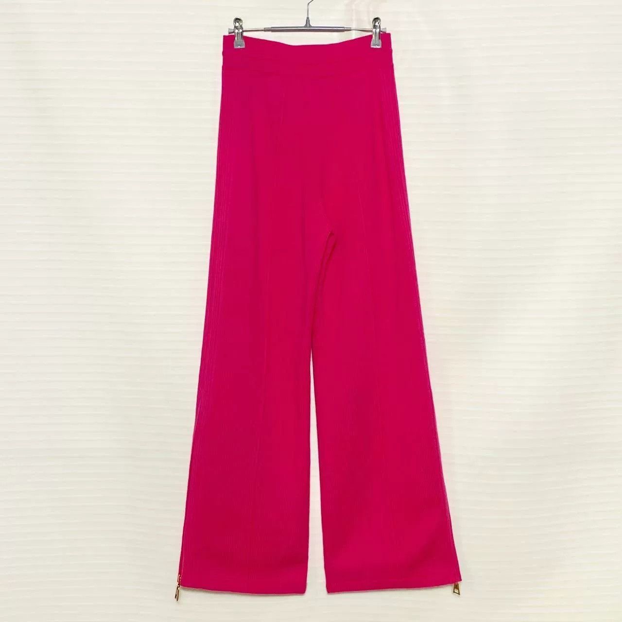 Louis Vuitton Louis Vuitton Solid High Waist Casual Pants Size 24" / US 00 / IT 34 - 2 Thumbnail