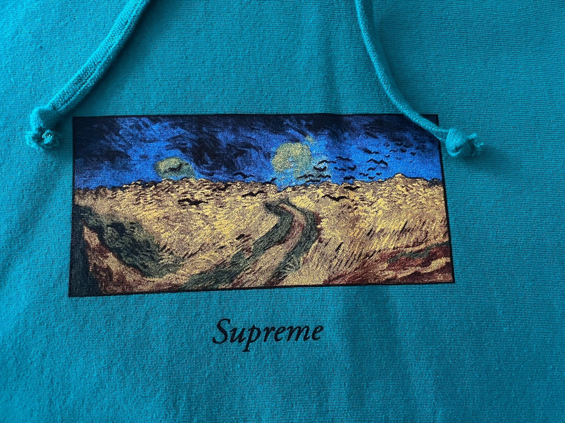 Supreme Supreme 17SS Van Gogh Oil Painting Hoodie Size US M / EU 48-50 / 2 - 4 Thumbnail