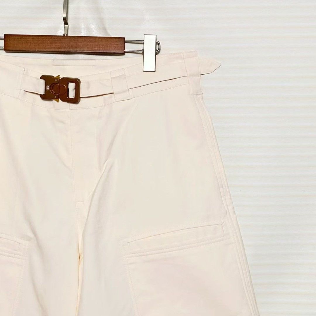 Dior DIOR SS22 Cotton Satin Cargo Shorts Size US 32 / EU 48 - 3 Thumbnail