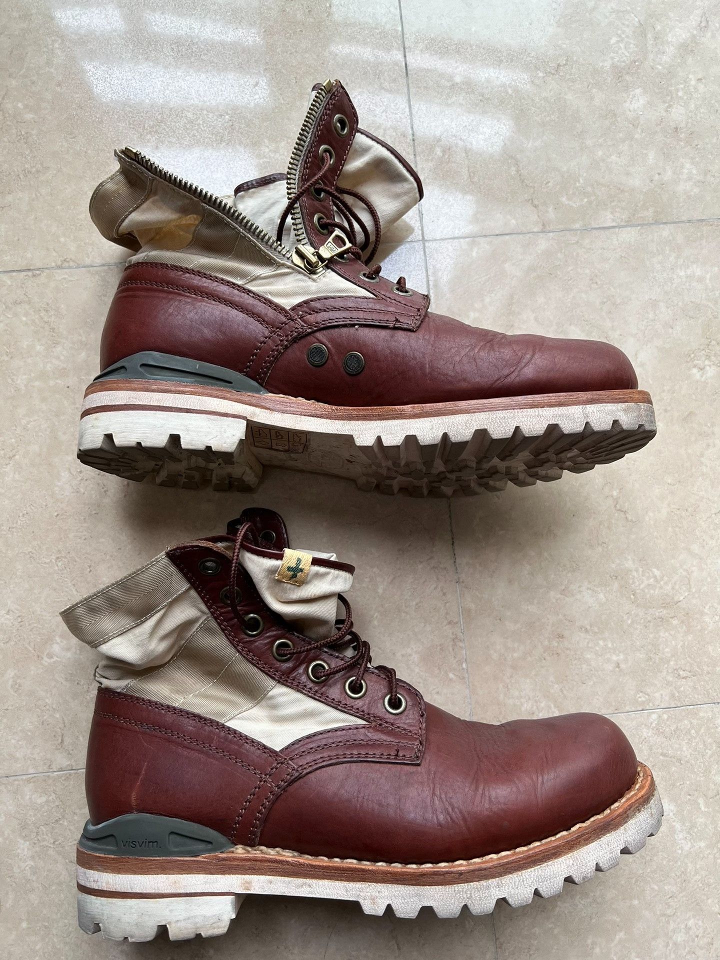 Visvim Visvim 7HOLE 73-FOLK Military Boots Size US 9.5 / EU 42-43 - 9 Thumbnail
