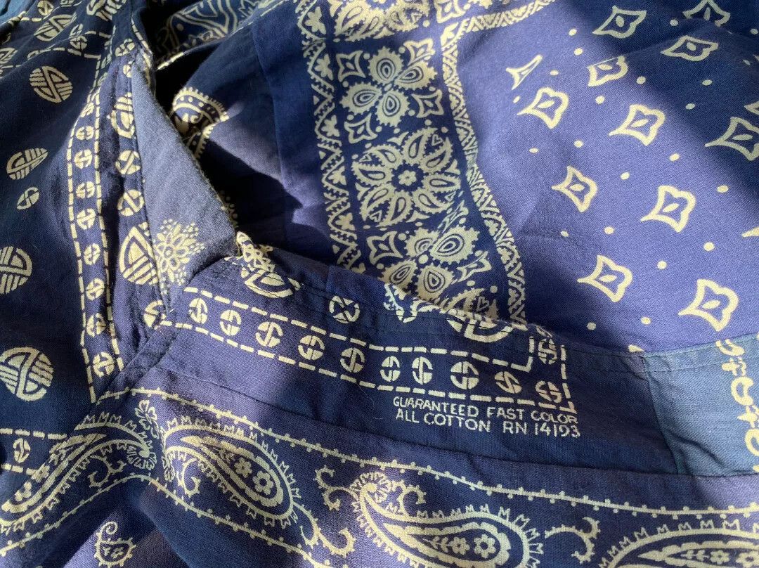 Visvim Visvim WMV Lhamo Vintage Bandana Shirt Size M / US 6-8 / IT 42-44 - 4 Thumbnail