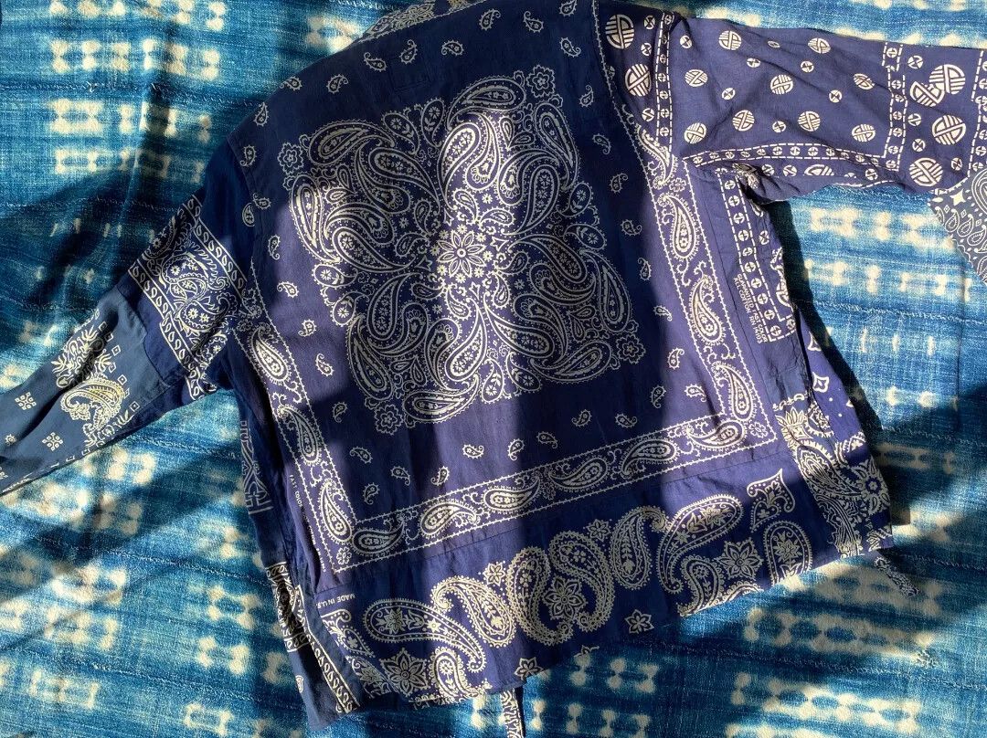 Visvim Visvim WMV Lhamo Vintage Bandana Shirt Size M / US 6-8 / IT 42-44 - 3 Thumbnail