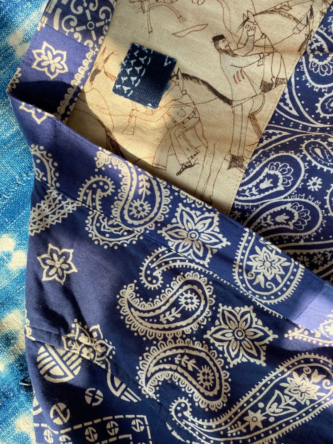 Visvim Visvim WMV Lhamo Vintage Bandana Shirt Size M / US 6-8 / IT 42-44 - 2 Thumbnail