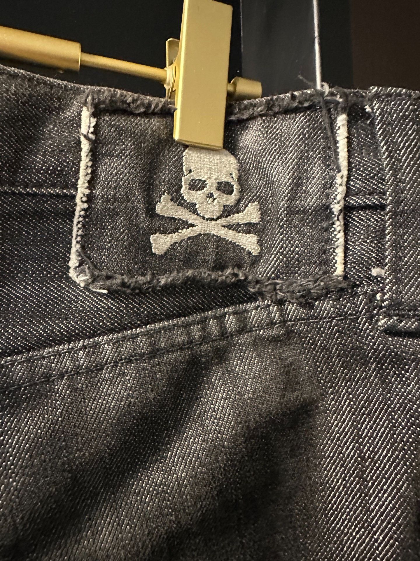 Mastermind Japan Mastermind Japan Silver Thread Jeans Size US 34 / EU 50 - 7 Thumbnail