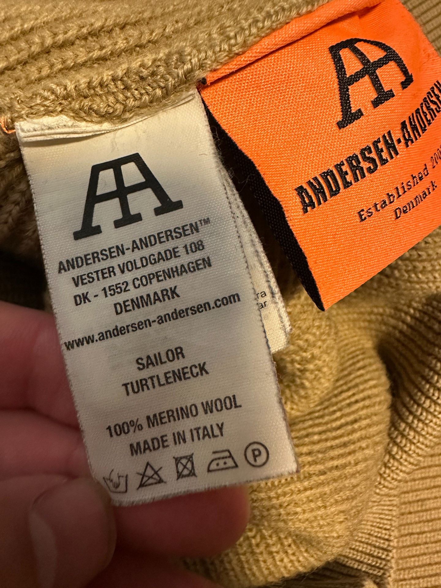 Andersen Andersen Andersen-Andersen Merino Wool Sweater Size US M / EU 48-50 / 2 - 4 Thumbnail