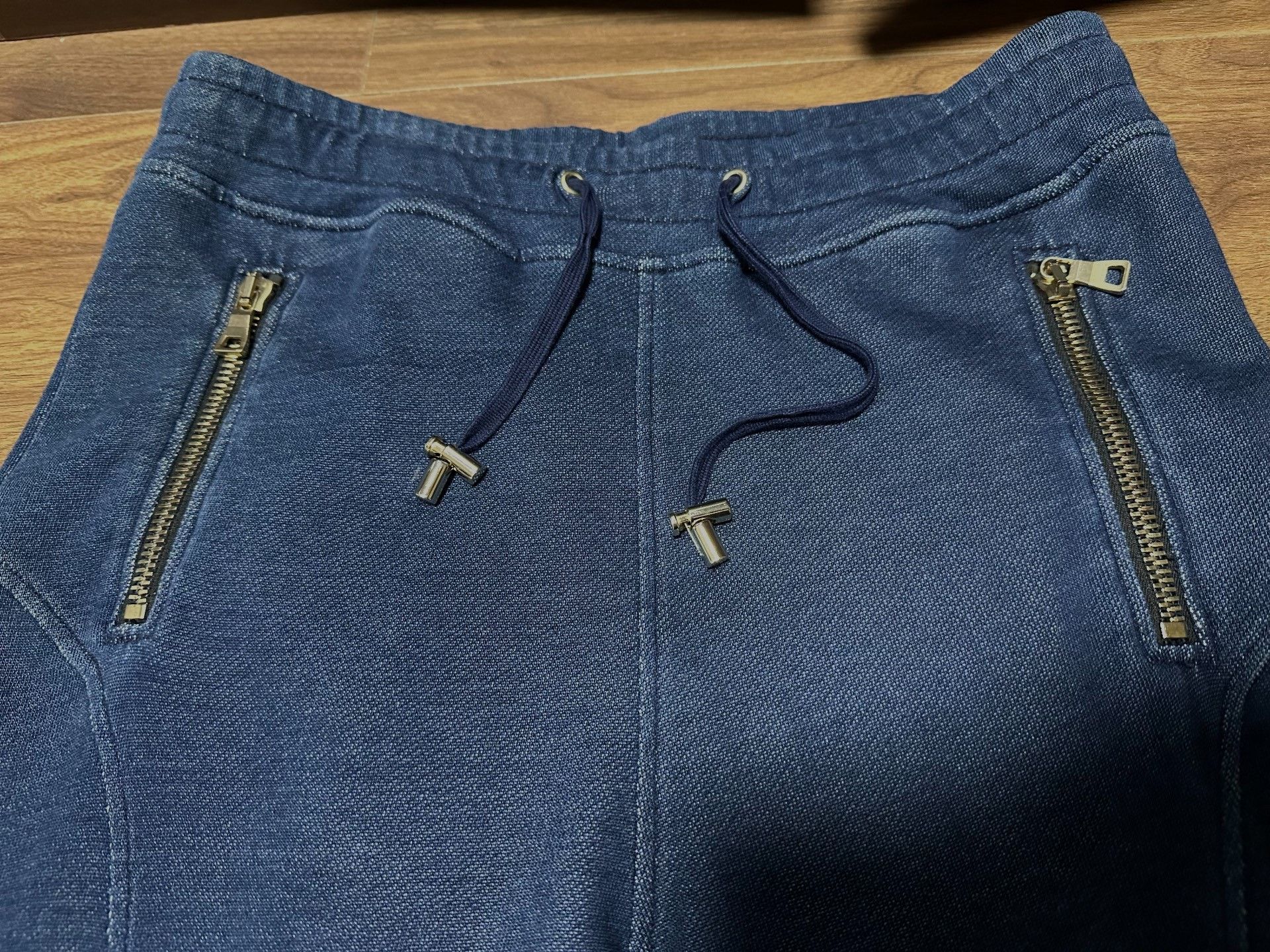Balmain Balmain Washed Blue Casual Pants Size US 29 - 3 Thumbnail