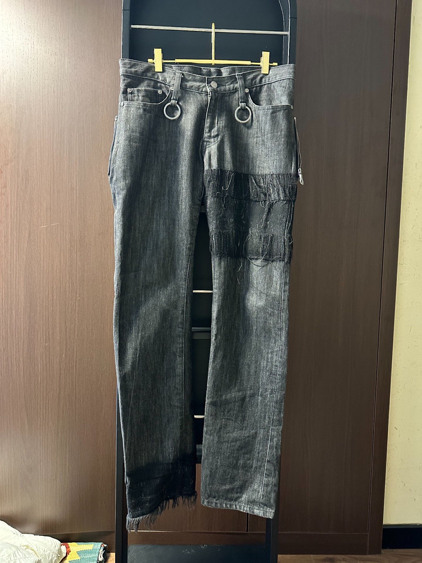 Mastermind Japan Mastermind Japan Silver Thread Jeans Size US 34 / EU 50 - 4 Thumbnail
