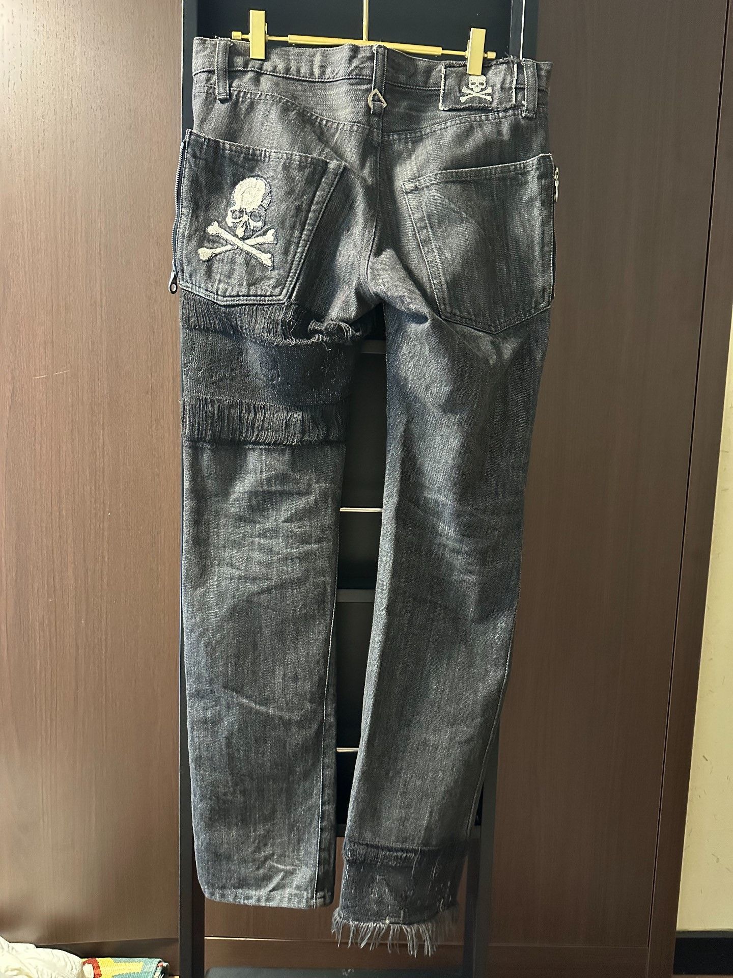 Mastermind Japan Mastermind Japan Silver Thread Jeans Size US 34 / EU 50 - 3 Thumbnail