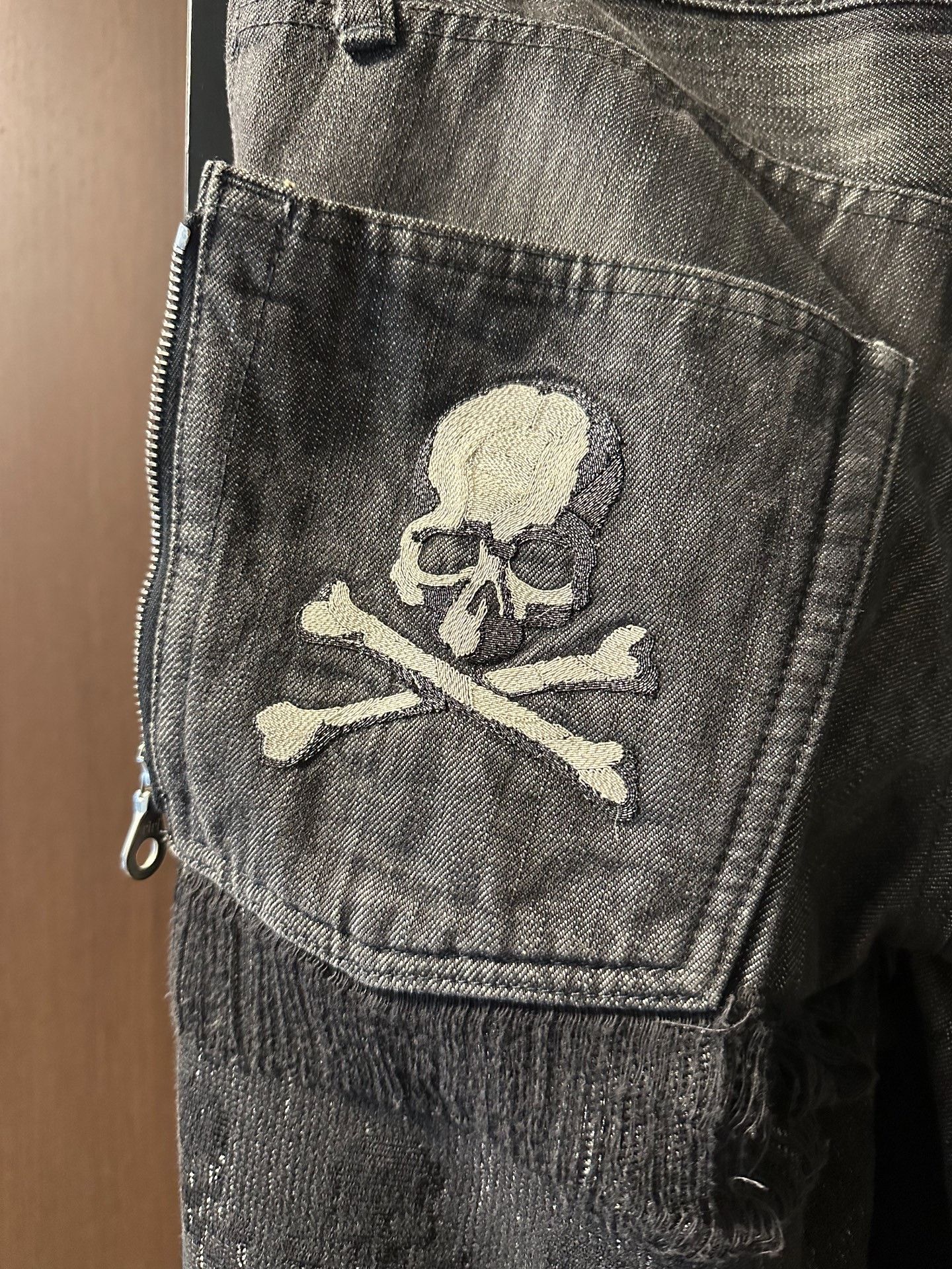 Mastermind Japan Mastermind Japan Silver Thread Jeans Size US 34 / EU 50 - 6 Thumbnail
