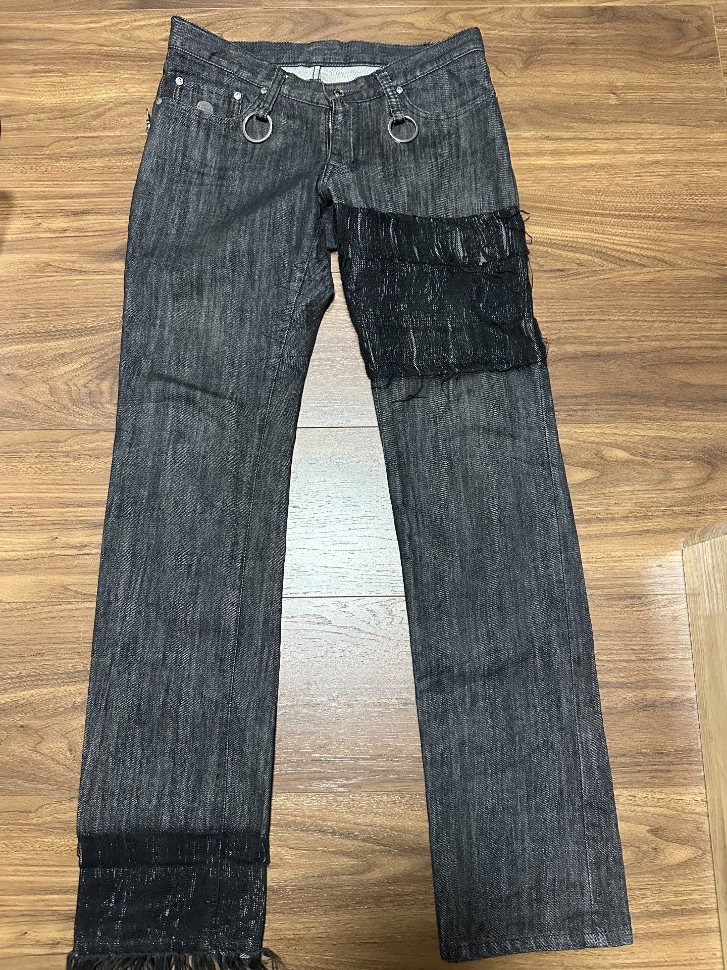 Mastermind Japan Mastermind Japan Silver Thread Jeans Size US 34 / EU 50 - 2 Thumbnail