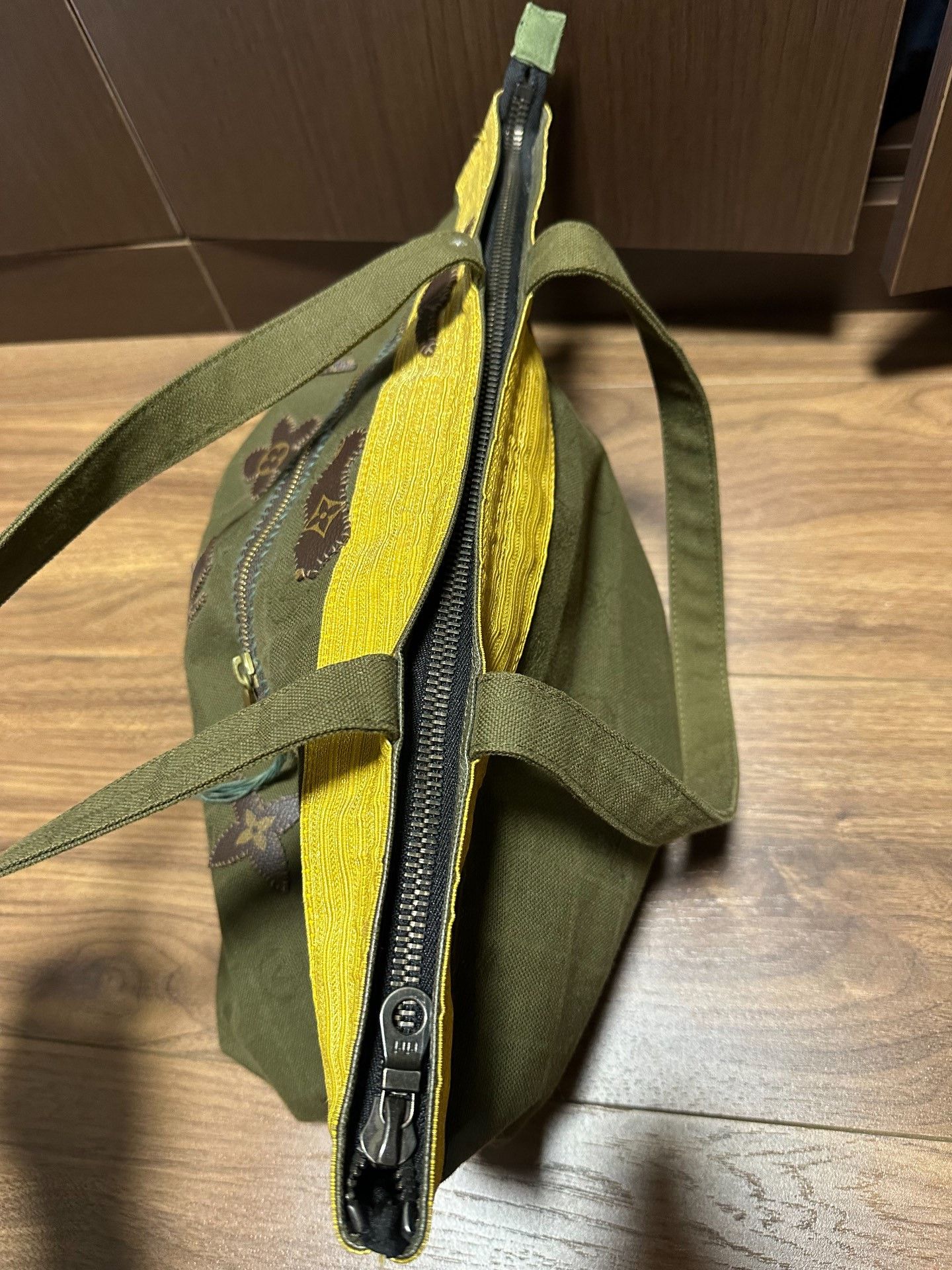 Mastermind Japan MMJ x Visvim Military Green Tote Bag Size ONE SIZE - 3 Thumbnail