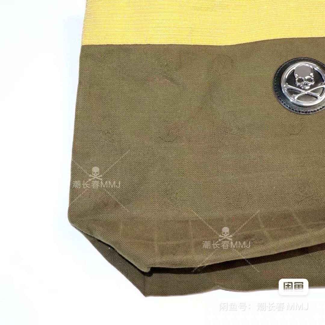 Mastermind Japan MMJ x Visvim Military Green Tote Bag Size ONE SIZE - 7 Thumbnail
