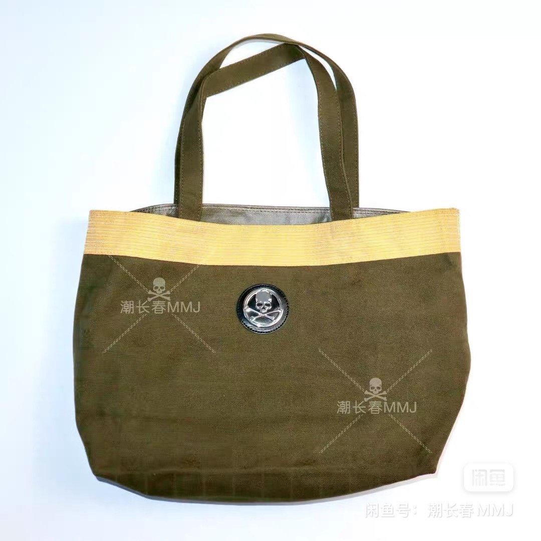 Mastermind Japan MMJ x Visvim Military Green Tote Bag Size ONE SIZE - 2 Thumbnail