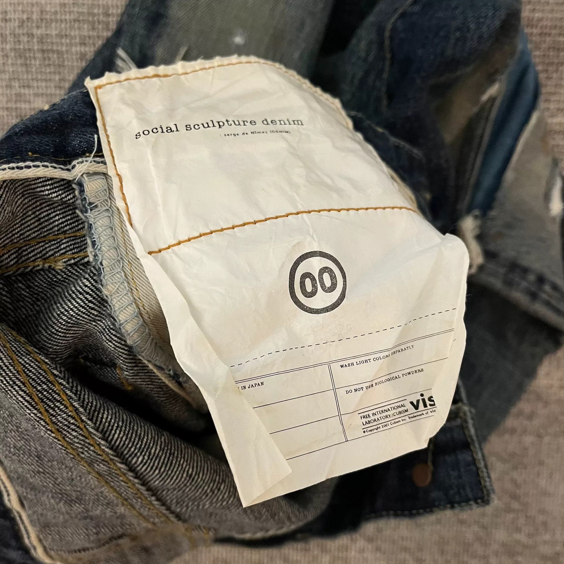 Visvim visvim WMV d17 Women's Denim Jeans Size 00 Size 24" / US 00 / IT 34 - 4 Thumbnail