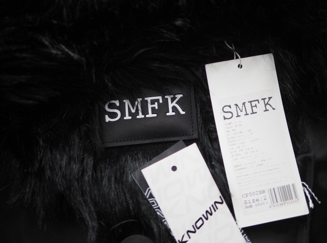 SMFK SMFK Fur Snowman Jacket Black Size M / US 6-8 / IT 42-44 - 9 Thumbnail