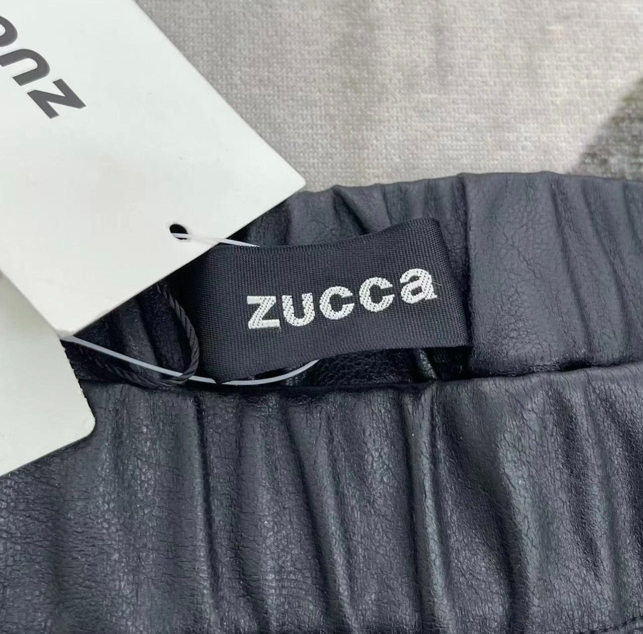 Zucca Zucca Japan Distressed Leather Leggings Size 26" / US 2 / IT 38 - 4 Thumbnail