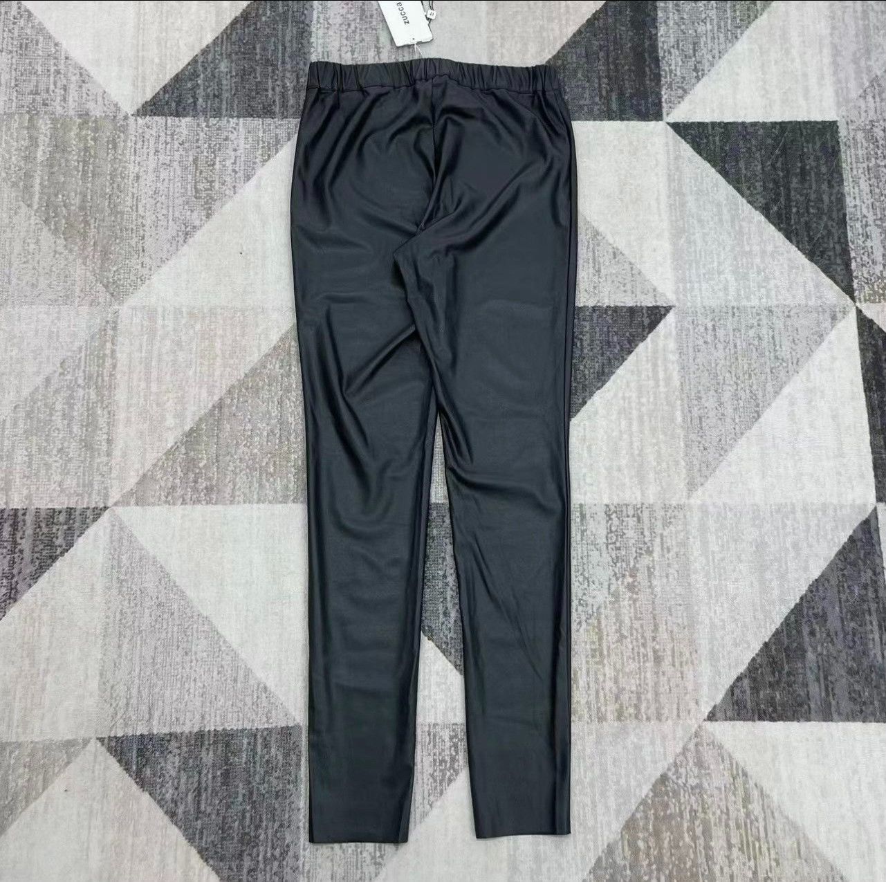 Zucca Zucca Japan Distressed Leather Leggings Size 26" / US 2 / IT 38 - 3 Thumbnail