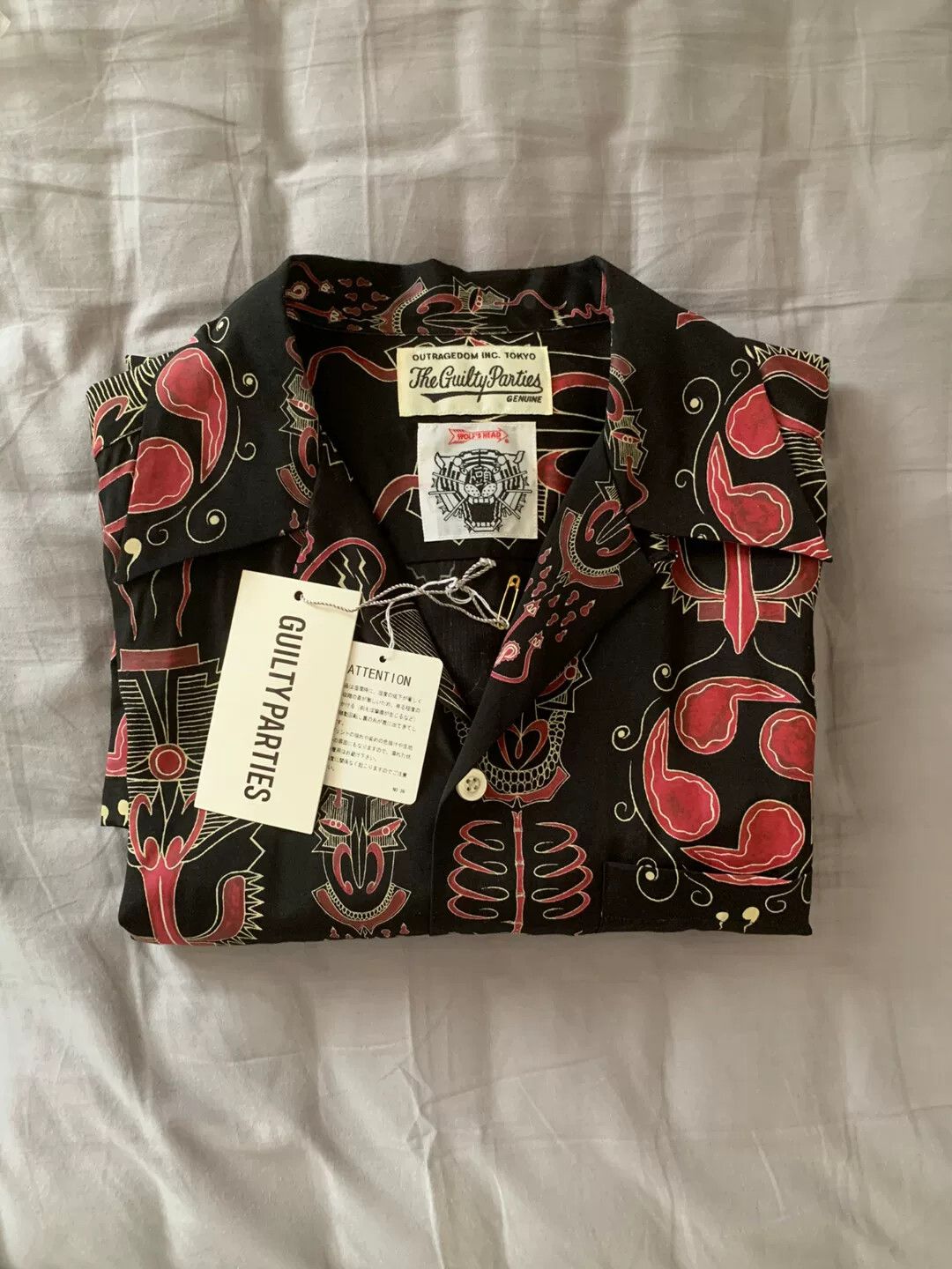 Wacko Maria Wacko Maria Wolf's Head Short Sleeve Shirt Size US L / EU 52-54 / 3 - 2 Thumbnail