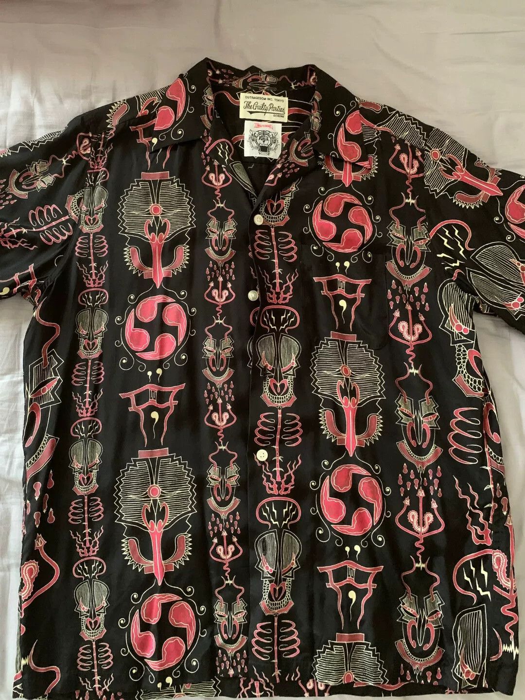 Wacko Maria Wacko Maria Wolf's Head Short Sleeve Shirt Size US L / EU 52-54 / 3 - 3 Thumbnail